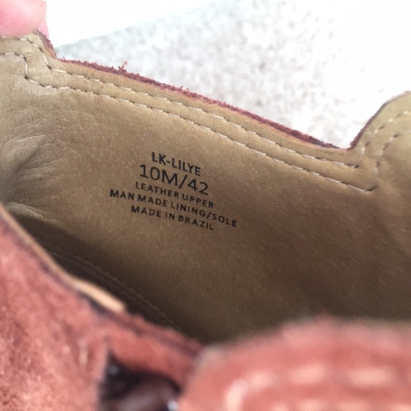 New Lucky Brand Women's Suede Bootie 10M - Picture 6 of 9